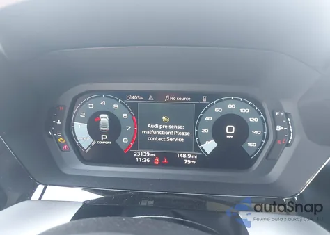 2023 Audi A3 Premium 40 Tfsi Front-Wheel Drive S Tronic из США, поврежденный, VIN WAUAUDGY6PA063729